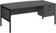 Monarch Specialties Inc. Black/Grey 72" Computer Desk-0