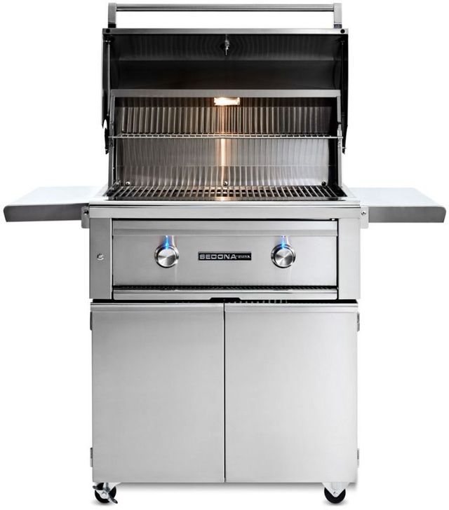 Lynx® Sedona 30" Stainless Steel Freestanding Grill-1