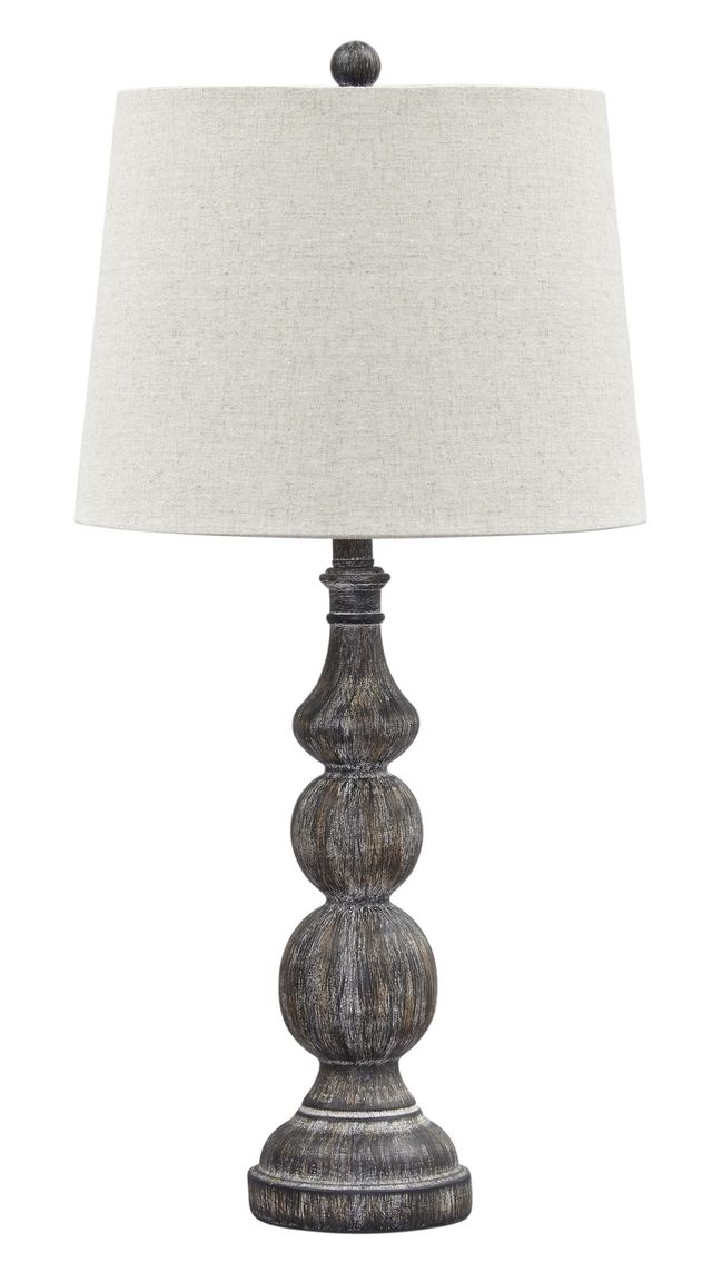 Signature Design by Ashley® Mair 2-Piece Antique Black Table Lamp-1