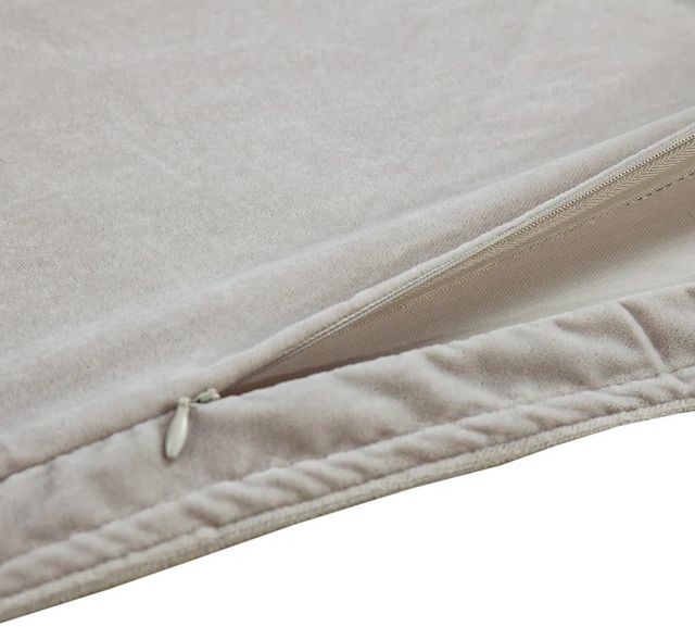 HiEnd Accents Estelle 3-Piece Taupe King Bedding Bundle-2
