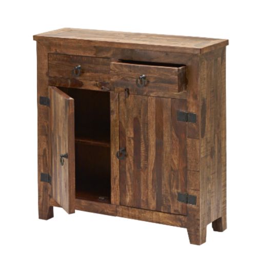 Jaipur Furniture Vintage Brown Cabinet-1