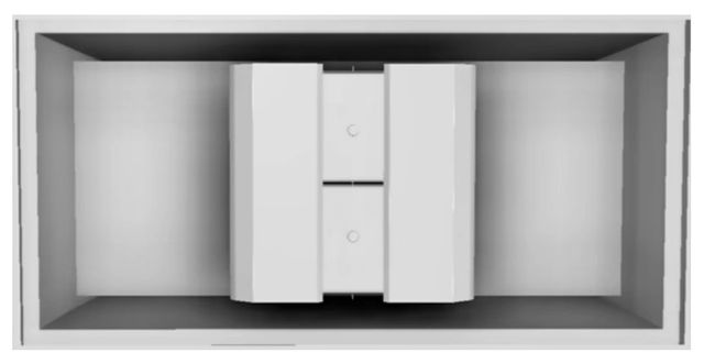 Vent-A-Hood® Designer Series 60" Stainless Steel Island Range Hood-3