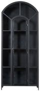Furniture Classics Gilborne Black Arched Cabinet-1