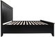 Jofran Inc. Madison County Vintage Black Queen Panel Bed-4