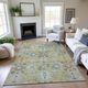 Dalyn™ Rug Company Silk Road SR3 Aloe/Sky 5' x 8' Area Rug-4