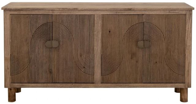 International Furniture Direct Rainbow Brown Console-2