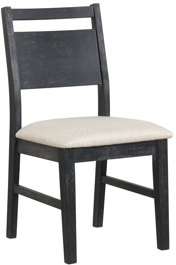 New Classic® Home Furnishings Sable Crest Beige/Black Dining Side Chair-0