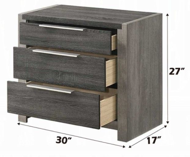 ACME Furniture Jehoram Gray Nightstand-2