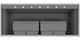 Vent-A-Hood® Designer Series 60" Gunsmoke Wall Mounted Range Hood-3