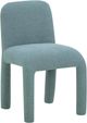 TOV Furniture Georgia Light Blue Chenille Dining Chair-0