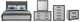 Global Furniture USA Amelia 5-Piece Black/Gray King Panel Bedroom with LED Set -0