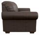 La-Z-Boy® Mackenzie Cognac Leather Loveseat-3