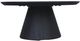 Nest Home Collections Alex Matte Black Round Coffee Table-1