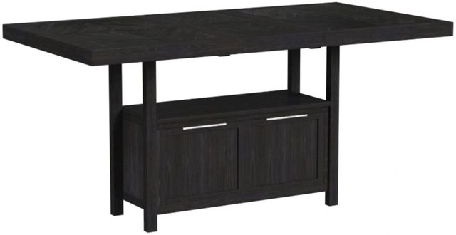 Elements International Transcend Charcoal Counter Dining Table-0
