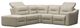 Elran Customizable Nora 5-Piece Power Reclining Sectional-1
