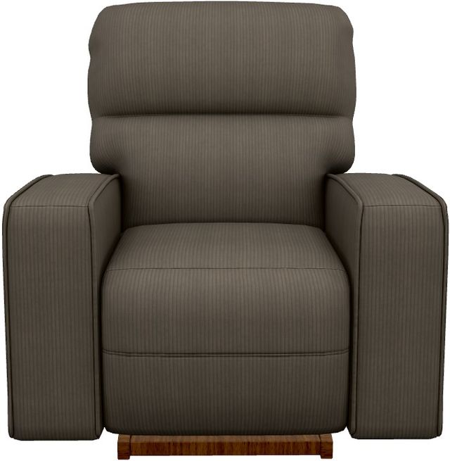 La-Z-Boy® Maddox Chocolate Power Rocking Recliner with Headrest and Lumbar-1