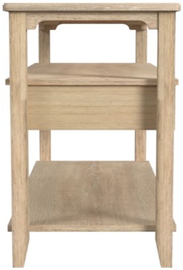 Null Furniture Chatham Bisque Sofa/Media Console Table-1