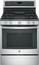 GE Profile™ Series 30" Stainless Steel Free Standing Gas Range-1