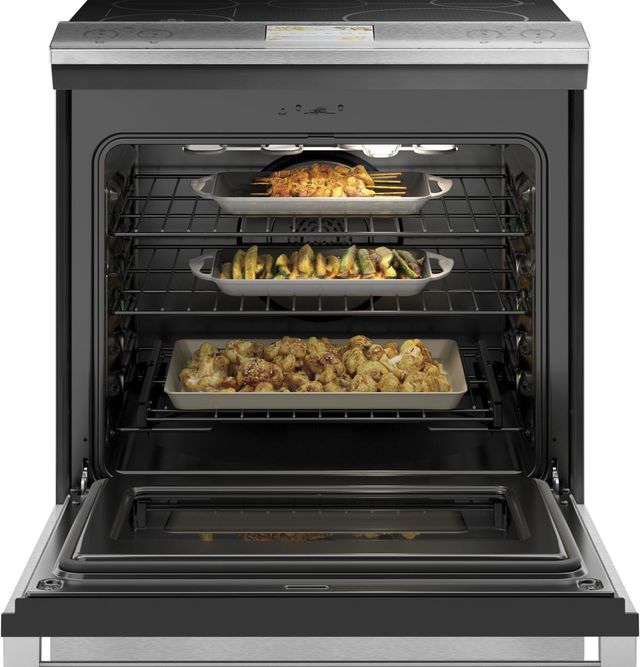 Café™ 30" Platinum Glass Slide in Induction Range-3