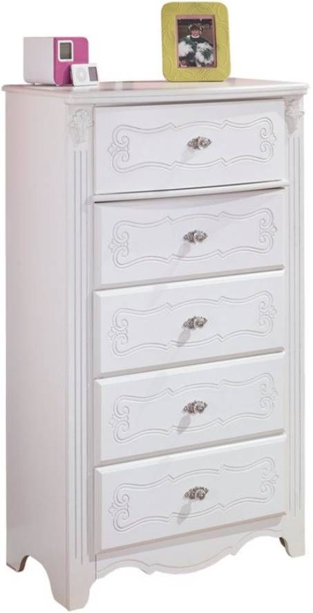 Signature Design by Ashley® Exquisite 6-Piece White Full Sleigh Bed Set-3