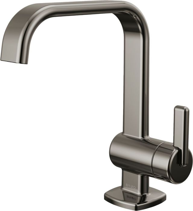 Brizo Allaria® Brilliance® Black Onyx 8" Single-Handle Lavatory Faucet-0