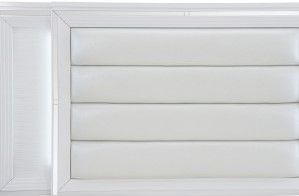 Mazin Furniture Tamsin White Eastern King Bed-3