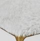 Uttermost® Charmed Cream/Soft Gold Small Bench-4
