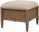 Modus Furniture Whitmore Beige/Claystone Storage Ottoman-0