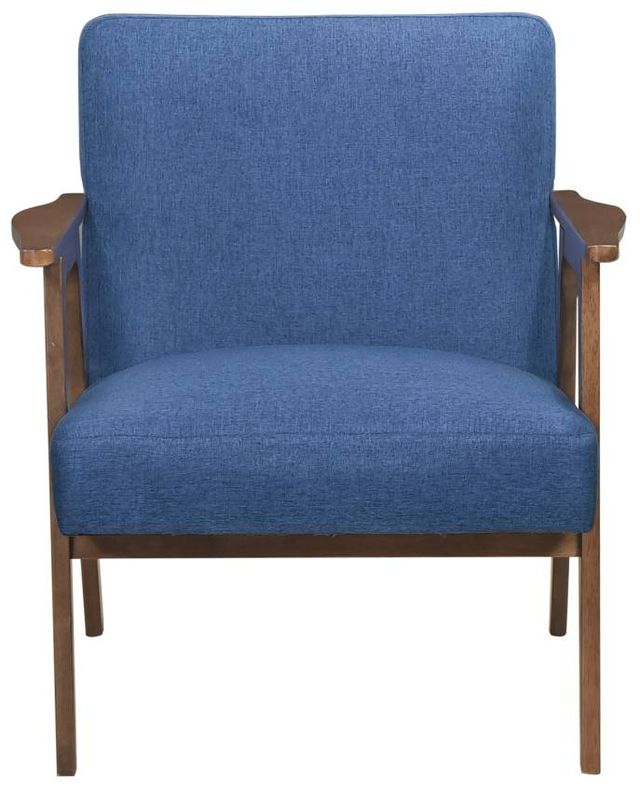 Homelegance® Omara Blue Accent Chair-2