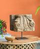 A & B Home Brown Decorative Pillar Base-5