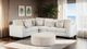 Furniture of America® Iroquois 2-Piece Cream L-Shape Sectional-1