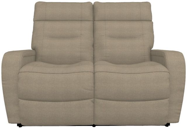 La-Z-Boy® Baron Brindle Power Wall Reclining Loveseat with Headrest-1