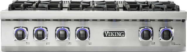 Viking® 7 Series 36" Stainless Steel Liquid Propane Rangetop-0