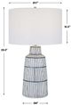 Uttermost® Breton Nautical Stripe Table Lamp-2