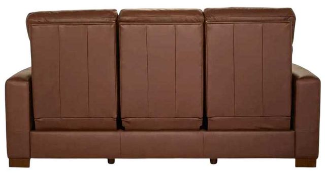La-Z-Boy® Acadia Chestnut Leather Power Reclining Sofa with Headrest-4