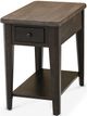 Peters-Revington™ Casual Choices™ Light Gray Chairside Table with Dark Gray Base-1