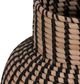Sagebrook Home Black/Brown Woven Vase-5