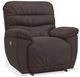 La-Z-Boy® Joshua Chestnut Leather Power Rocking Recliner-0