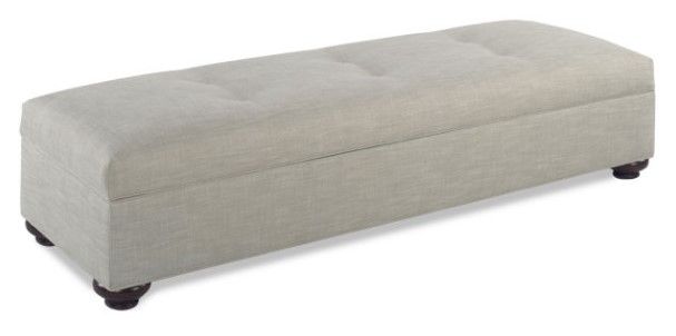 Parker Southern Eureka Light Grey Ottoman-2