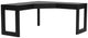 Riverside Furniture Westwood Ebony Whiskey Oak Corner Desk-0
