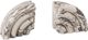 TOV Furniture Grey Set of 2 Marble Bookends-1