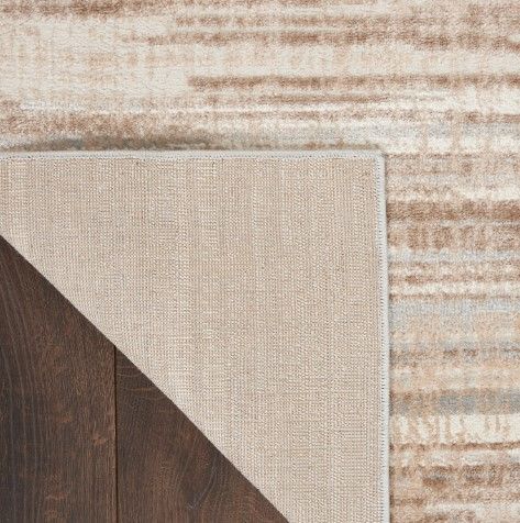 Nourison Home™ Elation Ivory Gray 5'x7' Style 2 Area Rug-2