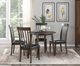 Mazin Furniture Rutland Espresso Side Chair-4