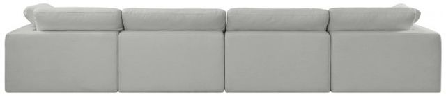 Meridian Furniture Comfy 4-Piece Gray Sofa -3