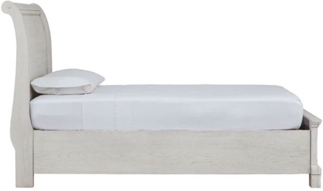 Signature Design by Ashley® Robbinsdale Antique White Youth Full Sleigh Storage Bed-2