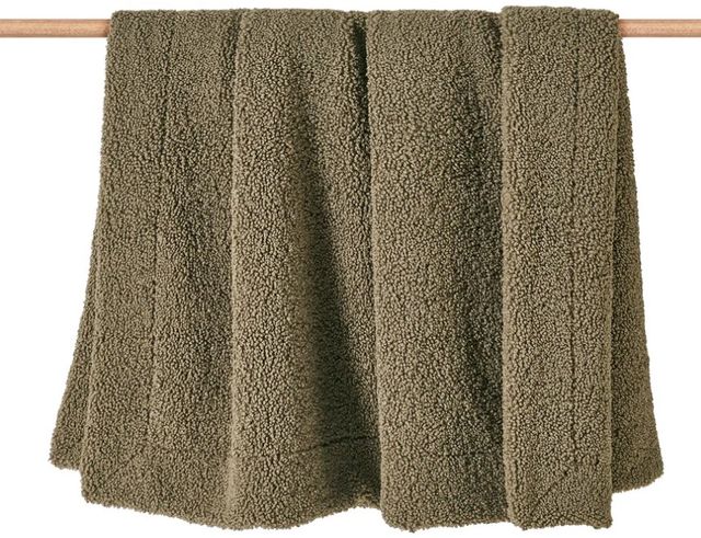 HiEnd Accents Teddy Dark Oak Throw Blanket-0