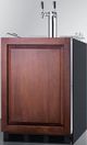 Summit® Commercial Series 5.5 Cu. Ft. Panel Ready Beer Cooler/Kegerator-1