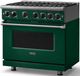 Viking® 7 Series 36" Ivy Pro Style Liquid Propane Gas Range-2