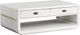 Magnussen Home® Sunset Cove Moonlight Pearl Rectangular Cocktail Table with Casters-0