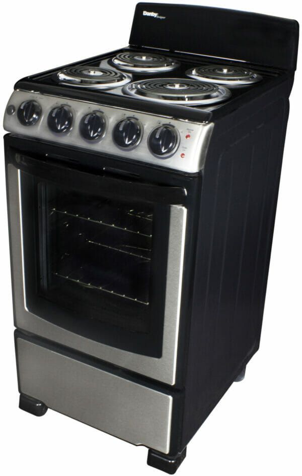 Danby® 20" Stainless Steel Freestanding Electric Range-2